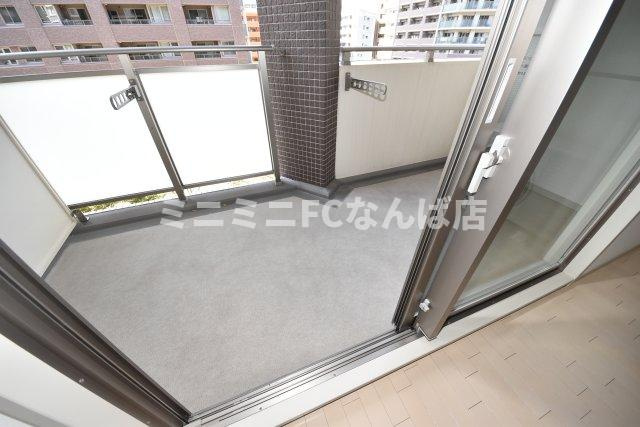 ロイヤルパークス桃坂のバルコニー