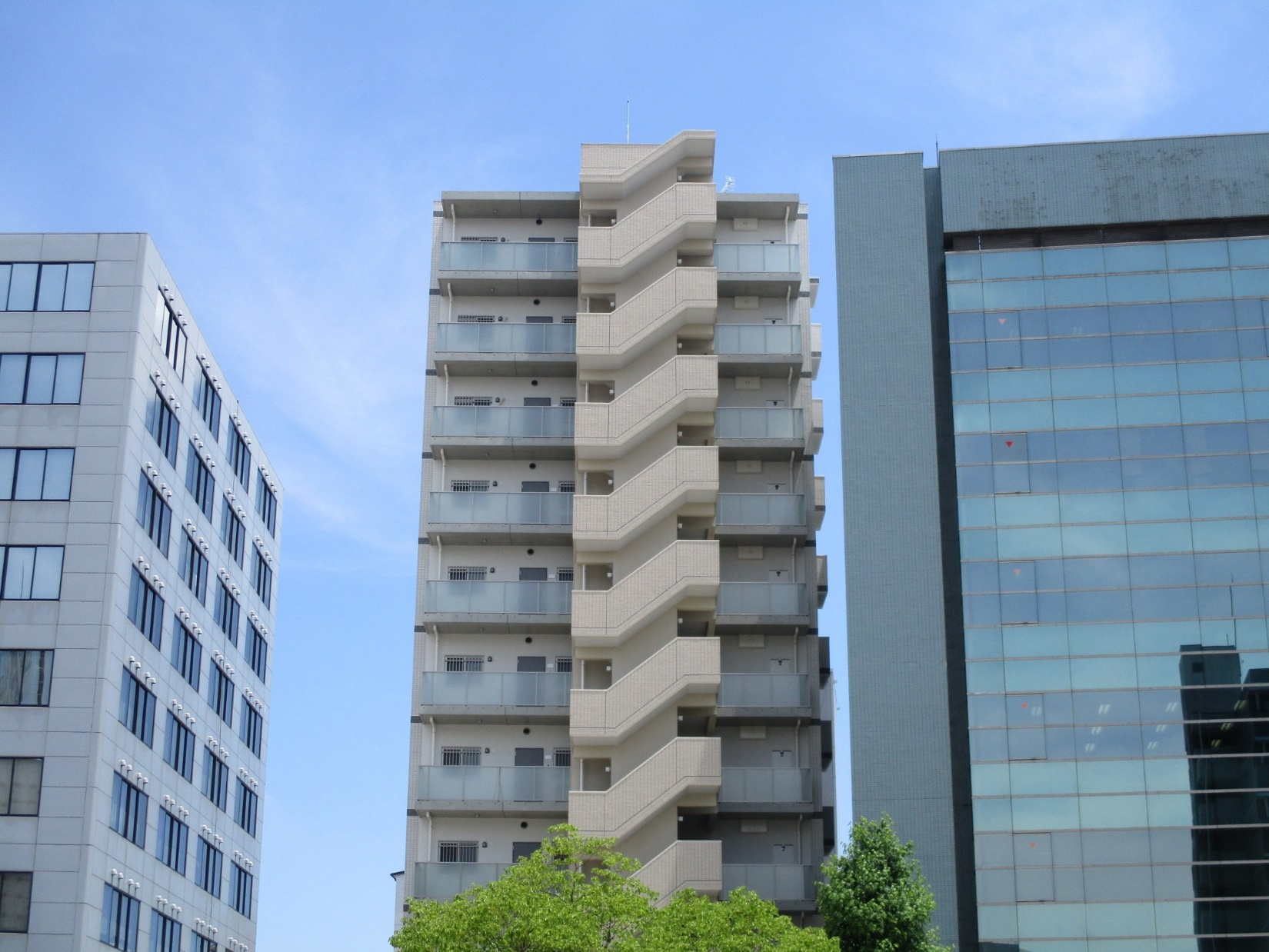 ノーブル徳川の外観