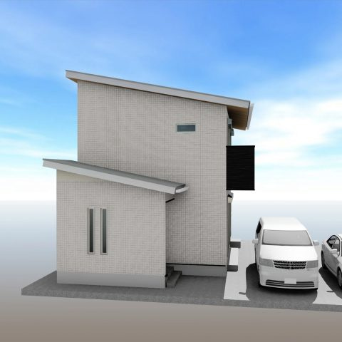 高知市福井東町（北）-建築条件付き-売土地の完成予想図|（北）イメージです。