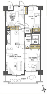 【間取り】 | コスモ南浦和ステーシア