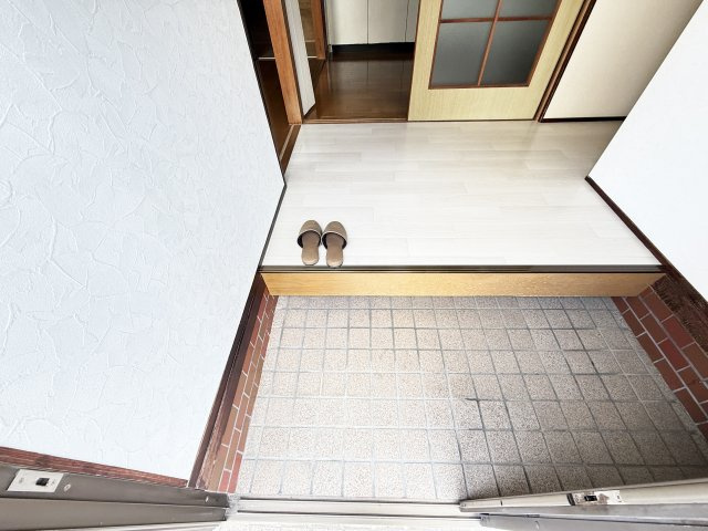 大津乙貸家の玄関