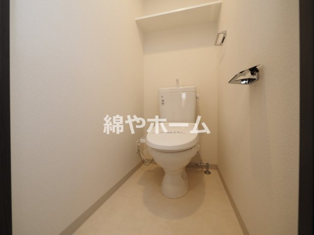 エステムコート難波Ⅴブロードのトイレ|清潔感のあるトイレです