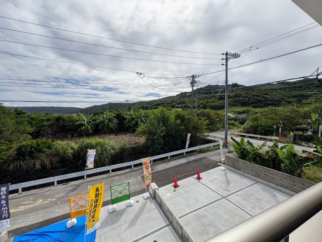 リーブルガーデン南城市佐敷新里・3号棟の展望|バルコニーからの展望／周辺環境