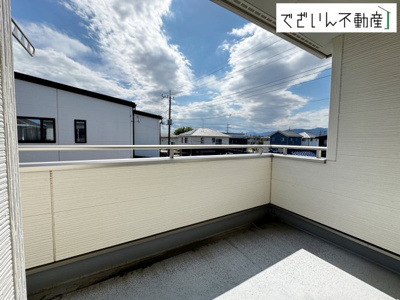 【バルコニー】 | 深谷市小前田　中古住宅   | 現地(2025年9月撮影)