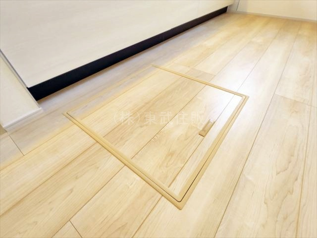 【キッチン】 | ふじみ野市大原 | キッチンには床下収納庫が付いています