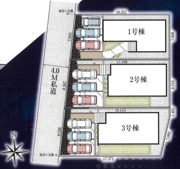 【区画図】 | グラファーレ四街道市大日３１期