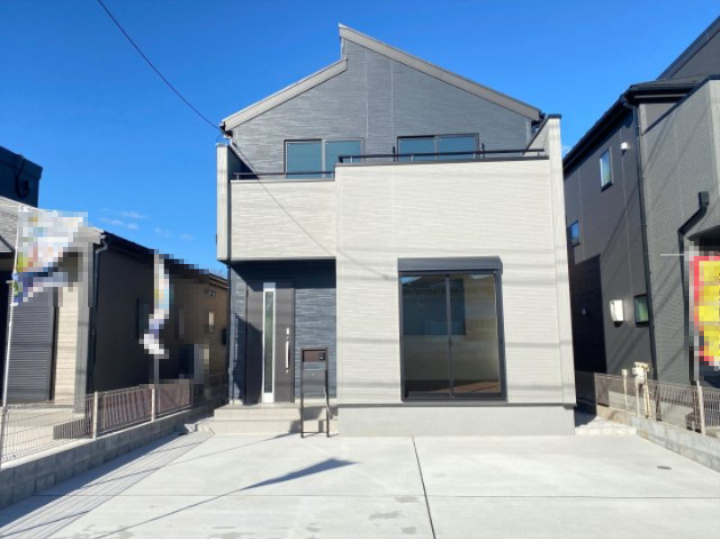 祝　成約済み　八王子市　大谷町　新築戸建て　６期の外観|～仲介手数料無料☆八王子ひなた不動産～　八王子市大谷町　新築戸建て