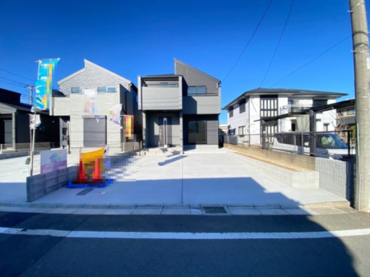 祝　成約済み　八王子市　大谷町　新築戸建て　６期の外観|～仲介手数料無料☆八王子ひなた不動産～　八王子市大谷町　新築戸建て