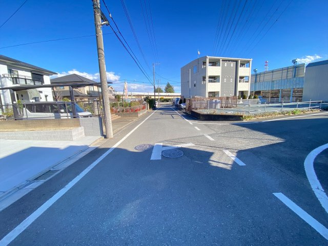 祝　成約済み　八王子市　大谷町　新築戸建て　６期の前面道路含む現地写真|～仲介手数料無料☆八王子ひなた不動産～　八王子市大谷町　新築戸建て