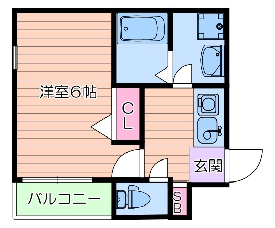 ウィンドベル平野本町の間取り