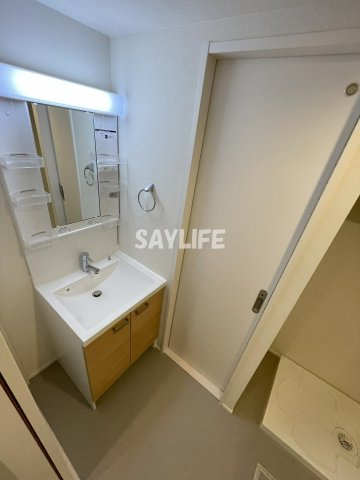 ハーモニーテラス東中川の洗面所