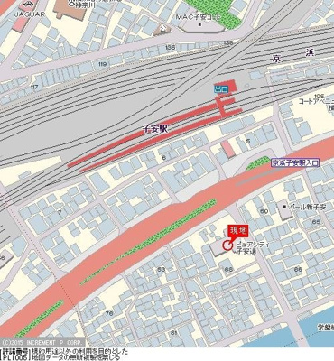 【地図】 | ピュアシティ子安通