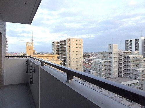 ライオンズマンション本川越駅前の展望|バルコニー空の眺望　※2024年10月内装後撮影