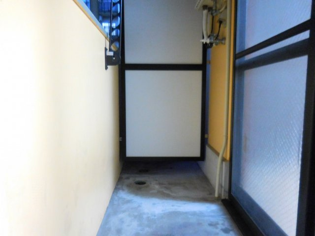 フェリセ富田のバルコニー