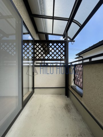 並木戸建のバルコニー