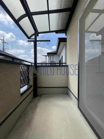 並木戸建のバルコニー