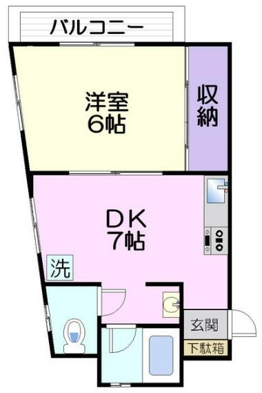 吉野ビルの間取り