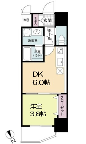 【間取り】 | ブランシエスタ天満