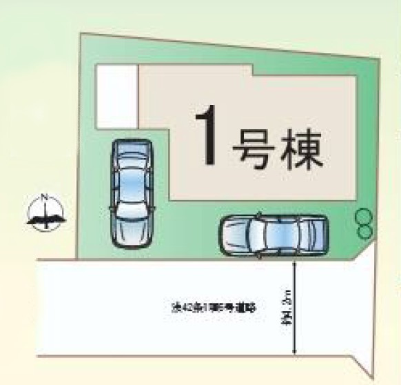 【新築戸建】高崎市並榎町6期の区画図|■区画図