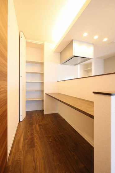 【キッチン】 | ベレオニシムラⅡ | カウンターキッチン