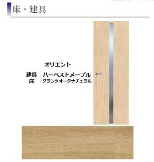 【設備】 | 南区当麻 2号棟 6期 | 床・建具