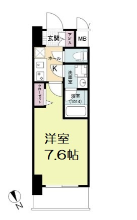 【間取り】 | ブランシエスタ天満