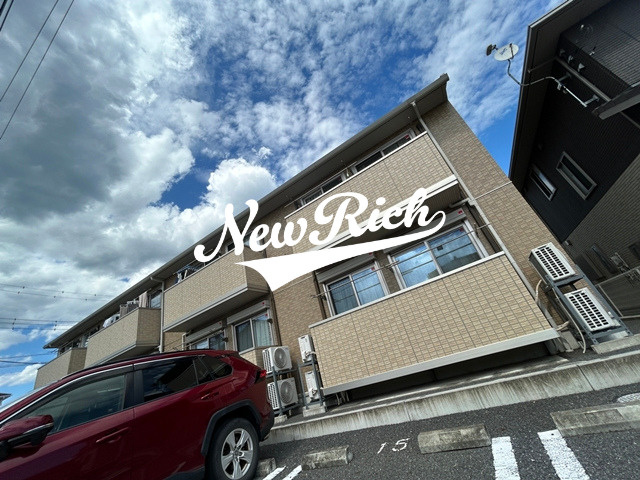 前橋市駒形町のアパートの外観