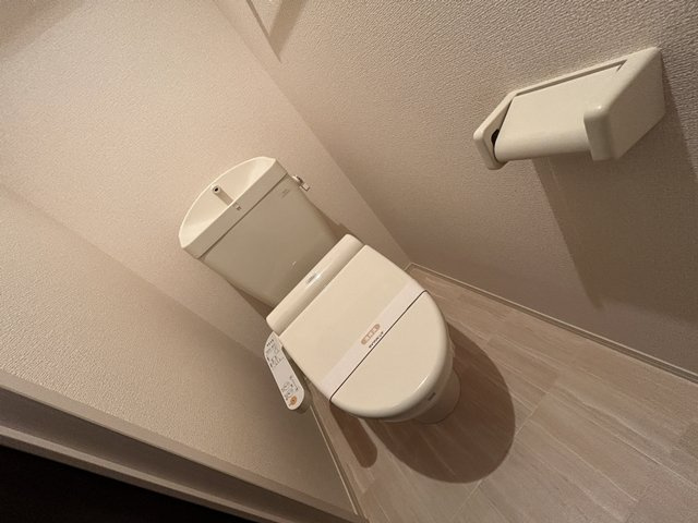 前橋市駒形町のアパートのトイレ