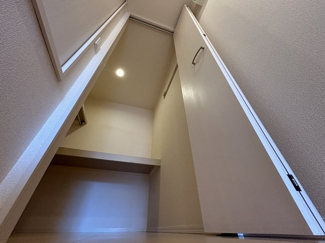 前橋市駒形町のアパートの収納