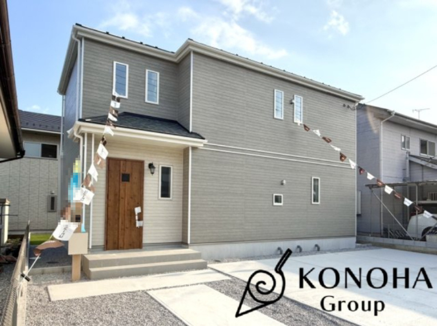 【新築戸建】高崎市下佐野町4期の外観|■外観｜土日のご見学はもちろん、平日・夜間のご案内も大歓迎です♪「今から見たい」や「仕事終わりに見たい」にもご対応できますのでお気軽にお問い合わせください♪