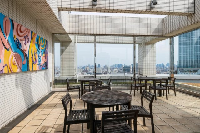 ファーストリアルタワー新宿のその他共用部分|スカイラウンジ