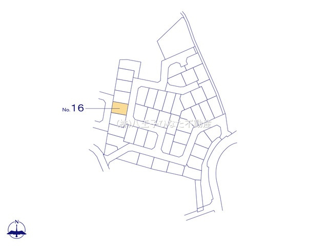 『八王子市土地』八王子市中山500【仲介手数料無料】の区画図|～仲介手数料無料☆八王子ひなた不動産～八王子市中山　売地