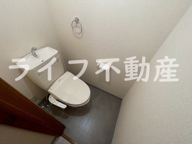 サニーコートオオクボのトイレ|ゆったりとした空間のトイレです