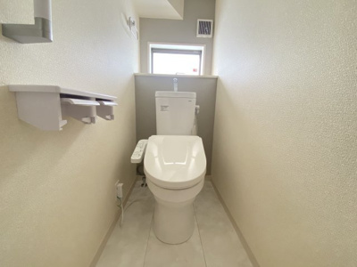 【浴室】 | 南城市佐敷新里（全4棟）1・2・3号棟 | 2号棟　浴室換気乾燥機付き♪