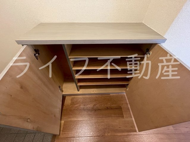 スターリースカイテラニシの収納|専用の収納スペースです