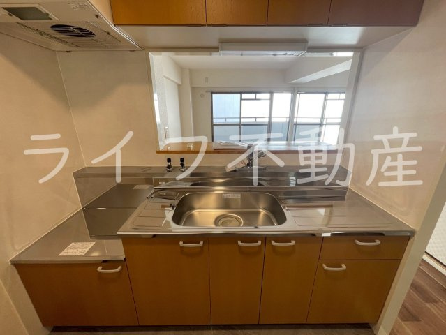 スターリースカイテラニシのキッチン|お料理しやすいキッチンです