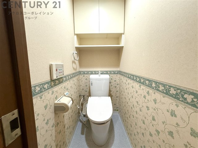 温水洗浄便座付です！