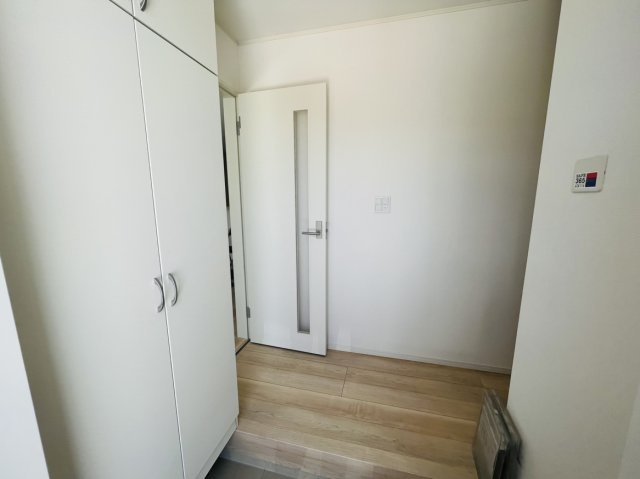 うるま市石川第７　３棟の玄関