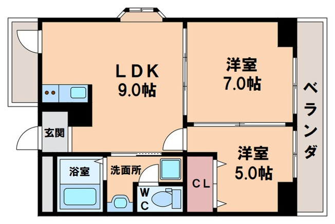 【間取り】 | エリットハイツ