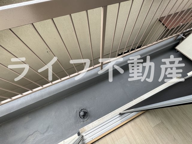 レジェンド小阪のバルコニー|広々としたバルコニーです