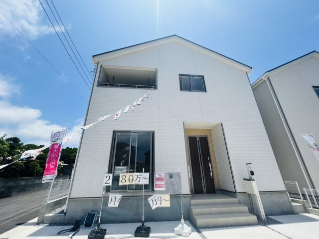 うるま市石川第７　4棟の外観