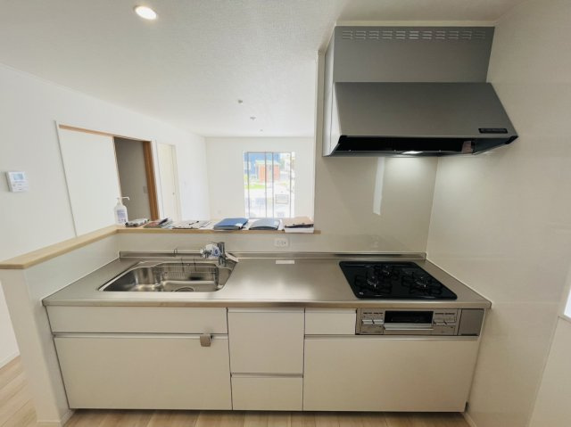 うるま市石川第７　4棟のキッチン