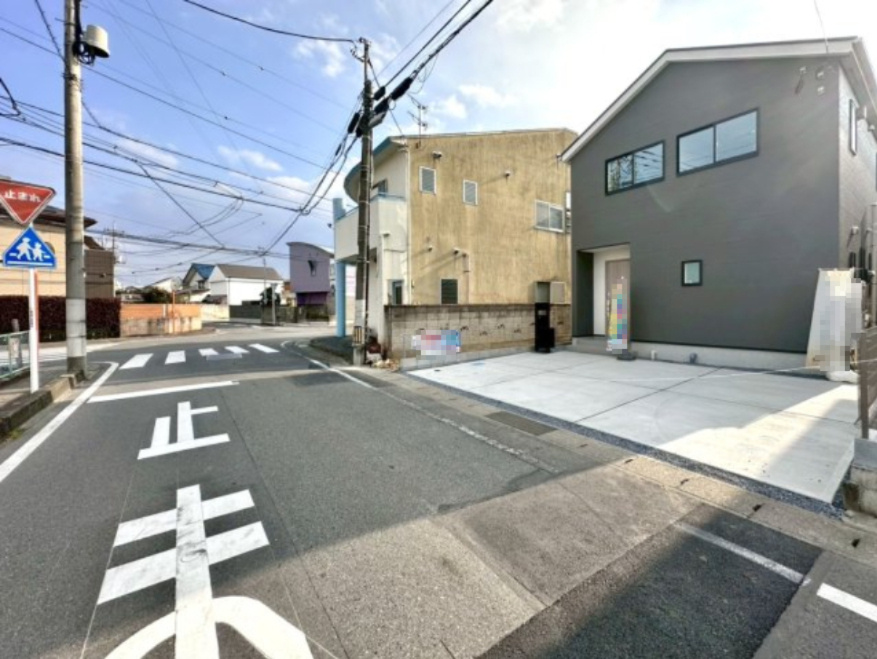 【新築戸建】高崎市並榎町24-1期　の外観|■外観｜閑静な住宅街で始める新しい暮らし♪開放的な毎日をあなたへ(^^♪