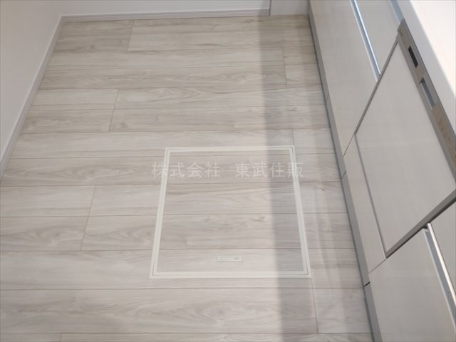 【収納】 | 坂戸市片柳5期　全2棟　1号棟 | キッチン床下収納庫