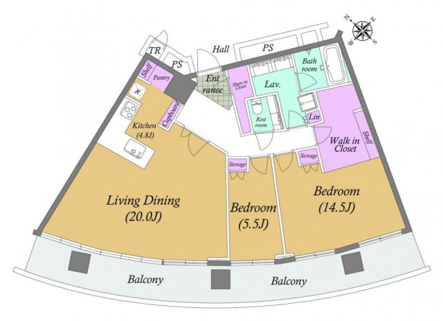 【間取り】 | TOWER RESIDENCE TOKYO