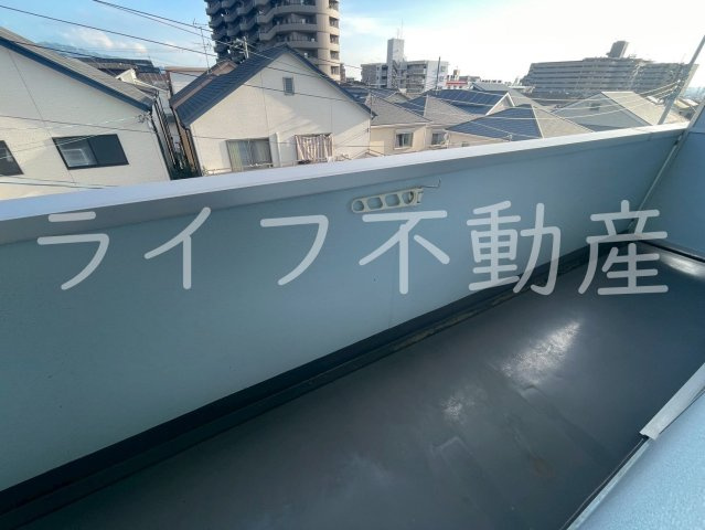 ヌカタハーモニアのバルコニー|バルコニー付きです