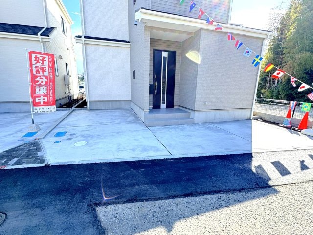 柏市高田新築戸建【高田小学校：5分】の駐車場|A号棟駐車スペース・2台駐車可
