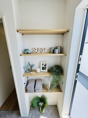 Sea, Sky, and Style ― 海と空を纏うナチュラルモダン ―の収納