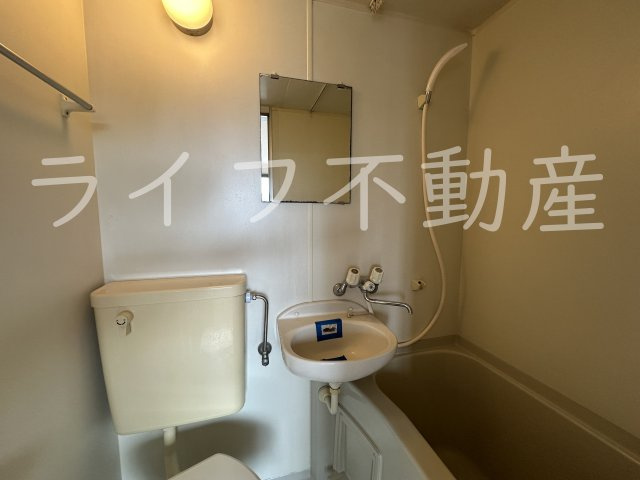 プレアール瓢箪山Ⅱの洗面所|スペースが確保できる洗面所です