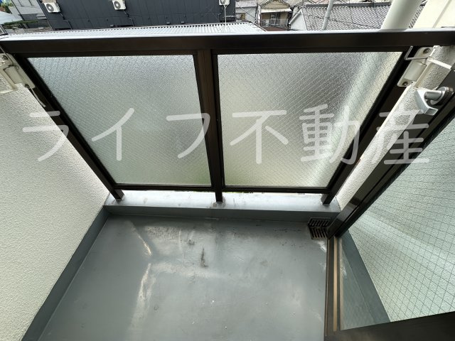 プレアール瓢箪山Ⅱのバルコニー|バルコニー付きです